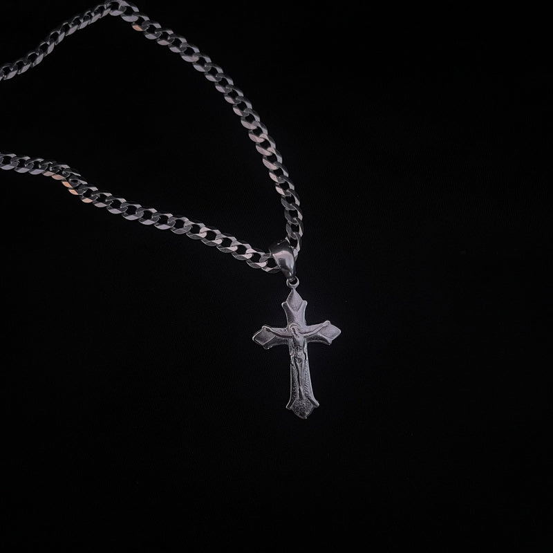 PINGENTE CRUCIFIXO M | PRATA 925